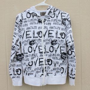 Printed zip up Jacket